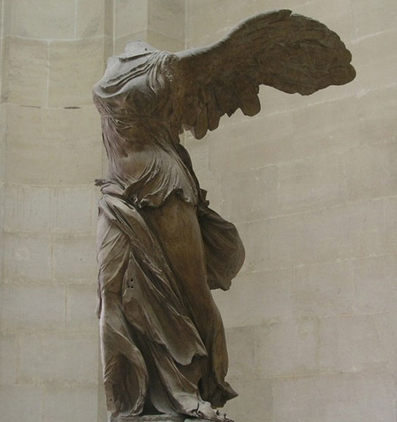 The Winged Victory (Nike)  of Samothrace